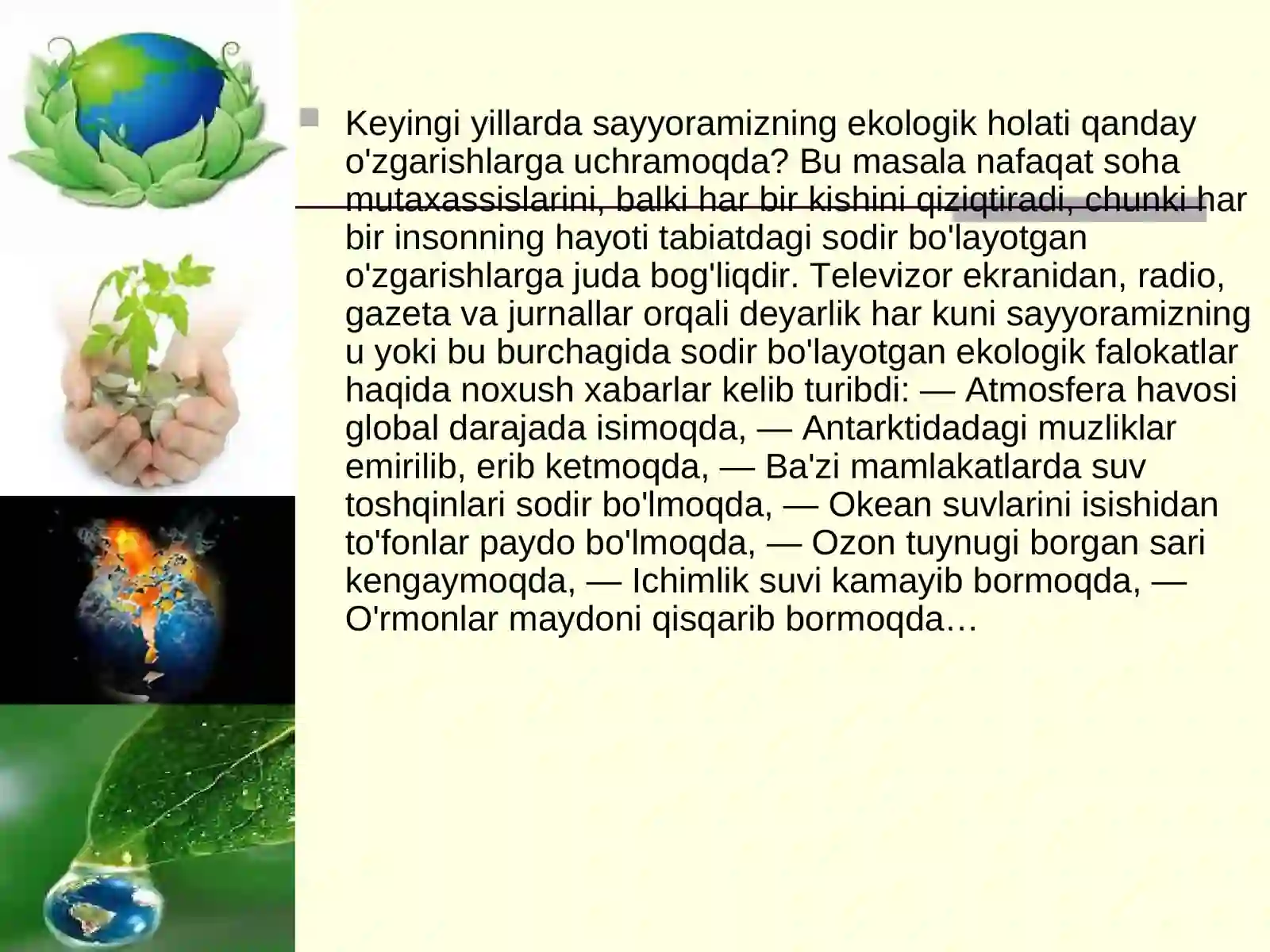 Ekologiya va atrof-muhit 2