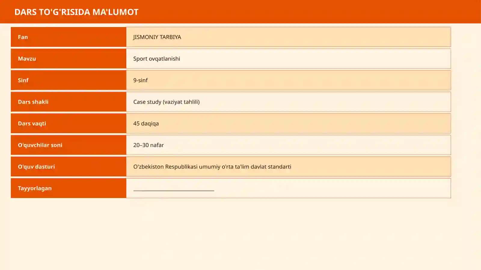 Sport ovqatlanishi 2