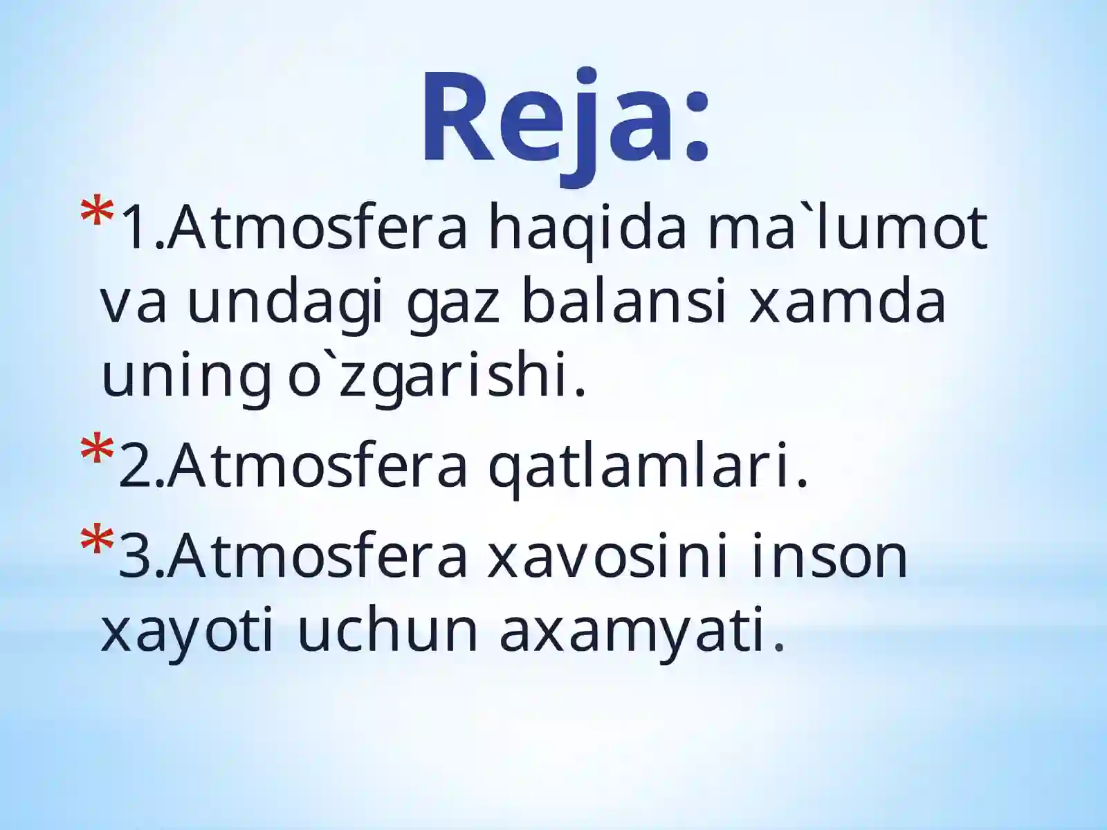 Atmosfera qatlami 2