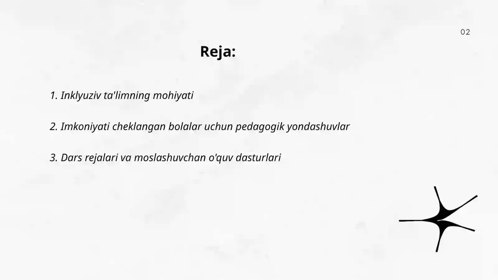 Imkoniyati cheklangan bolalarni inklyuziv taʼlim va tarbiyalash konsepsiyasi 2