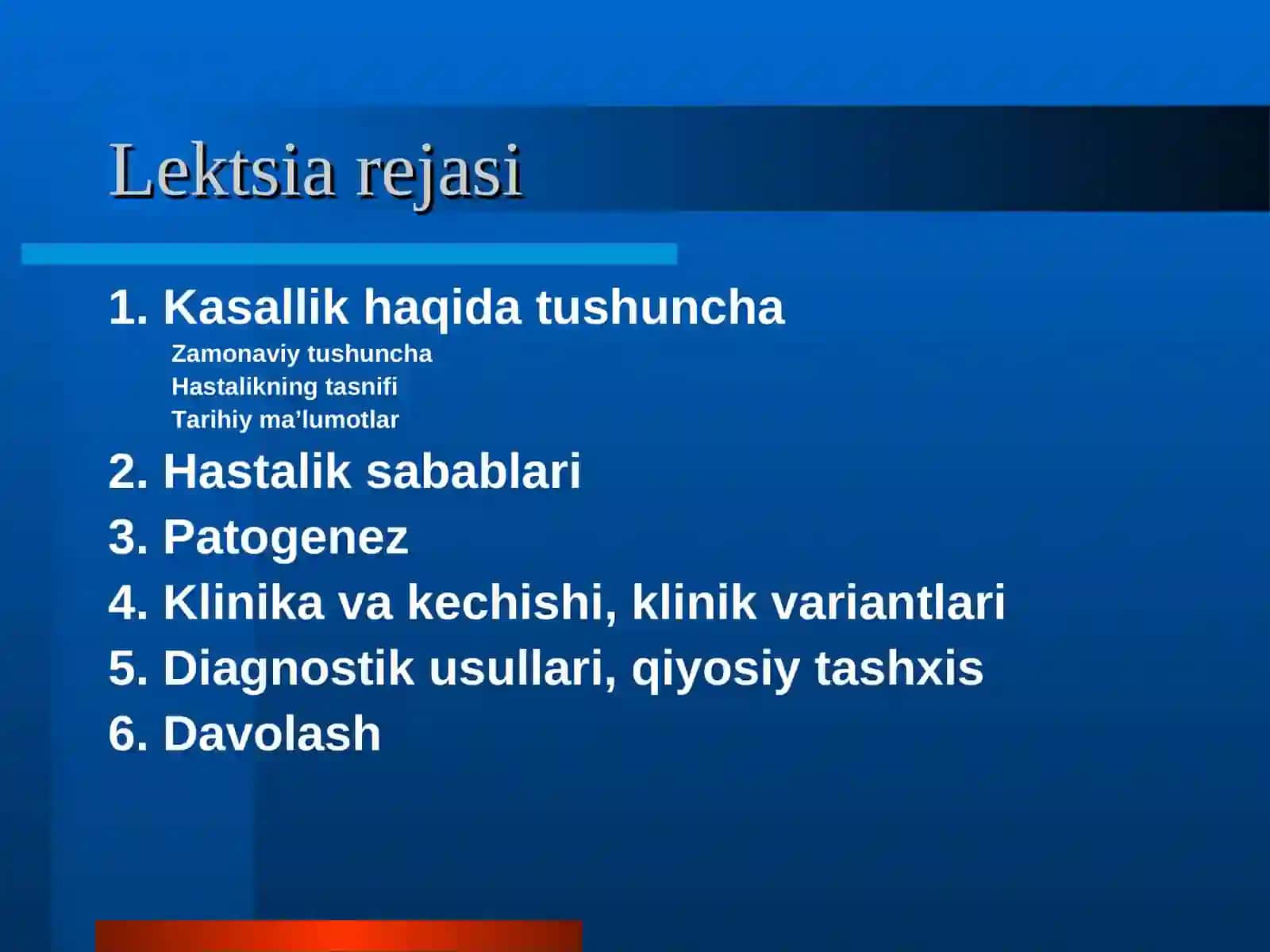qandli Diabet: etiopatogenez, Klinika va davosi 2