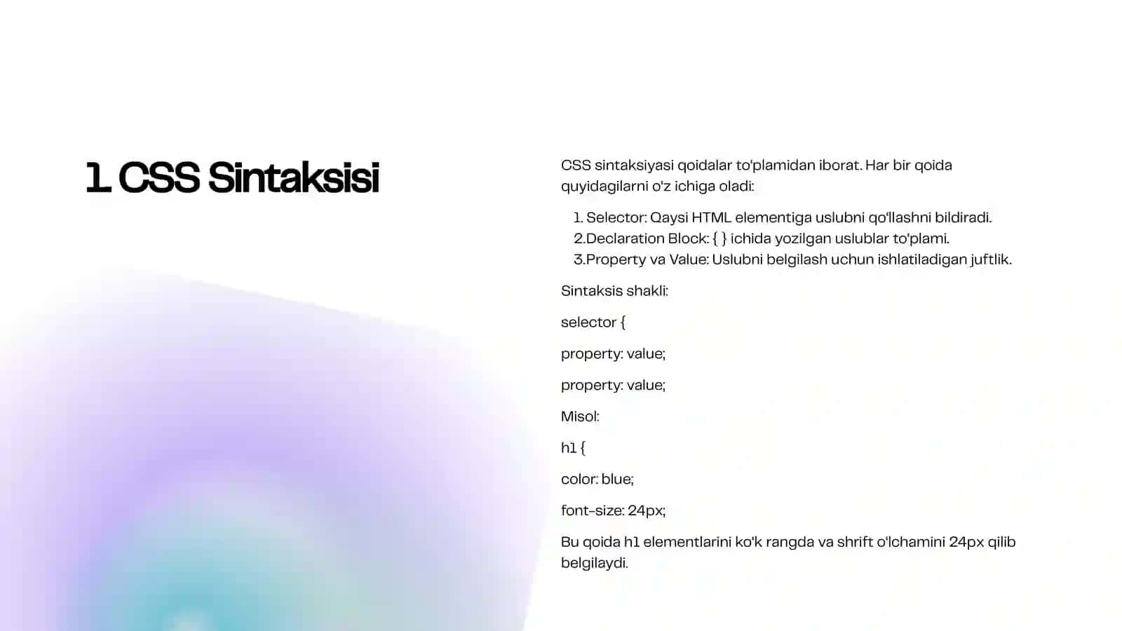 CSS (Cascading Style Sheets) 2