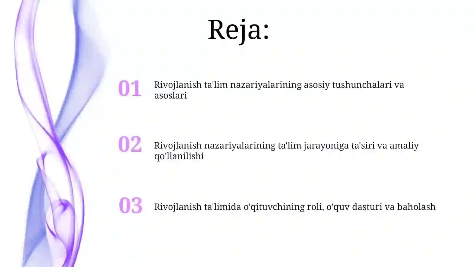Rivojlantiruvchi ta'lim nazariyasini unita'lim jarayoniga tatbiq etish 2
