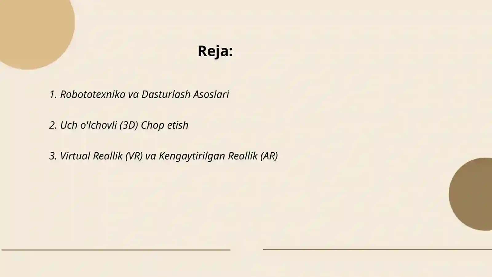Robototexnika va Dasturlash Asoslari 2