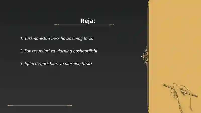 Turkmaniston berk havzasi 2