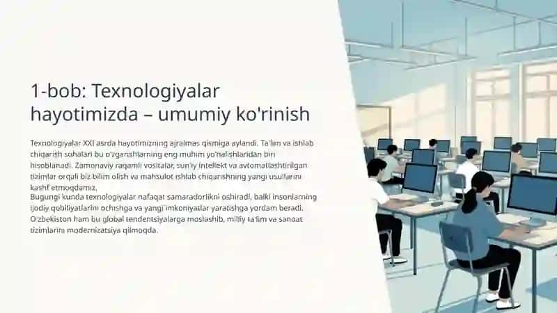 Ishlab chiqarish va ta'limda texnologiyalar 2