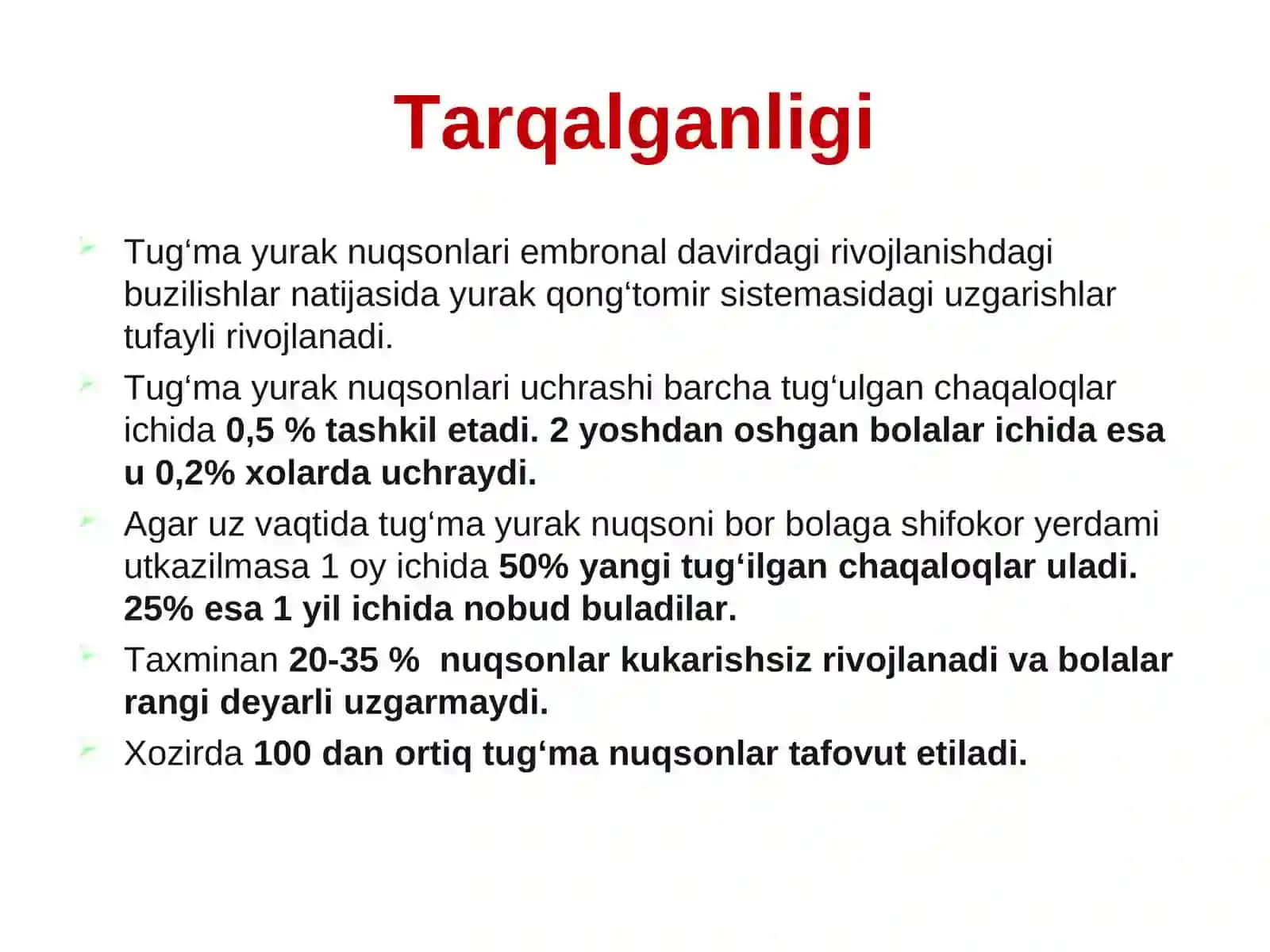 Tug‘ma yurak nuqsonlari 2