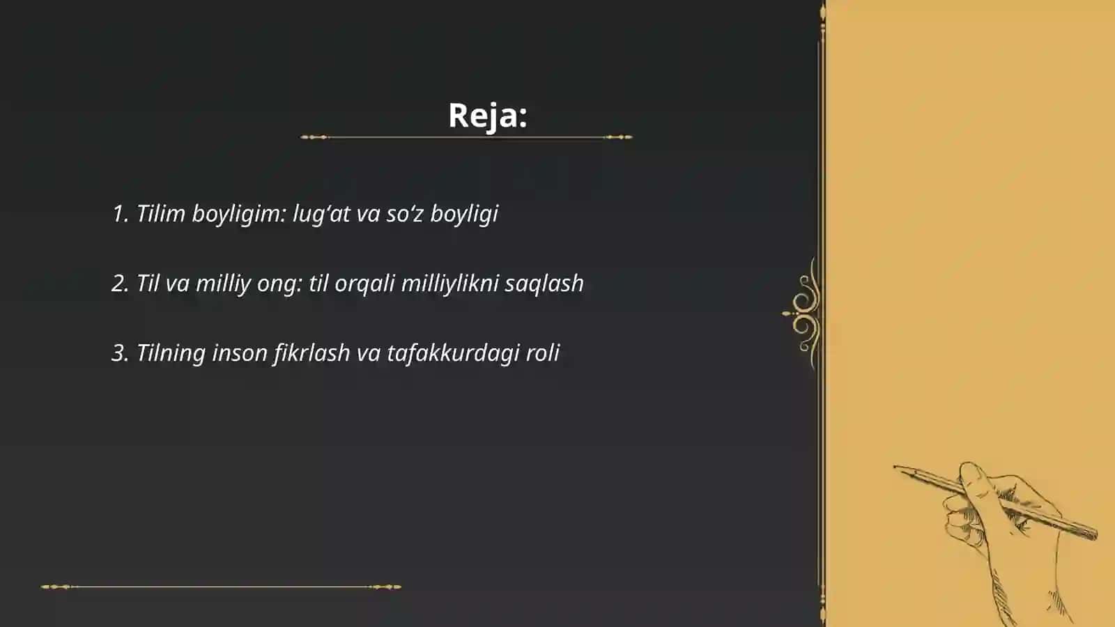 Tilim boyligim 2