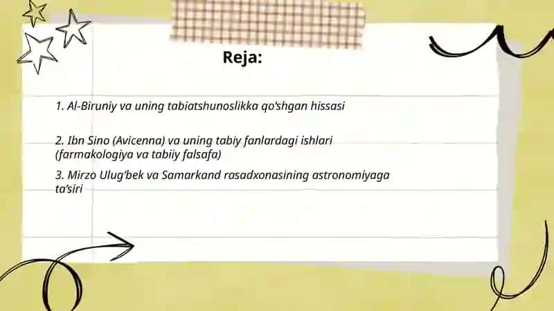 Al-Biruniy va uning tabiatshunoslikka qo‘shgan hissasi 2