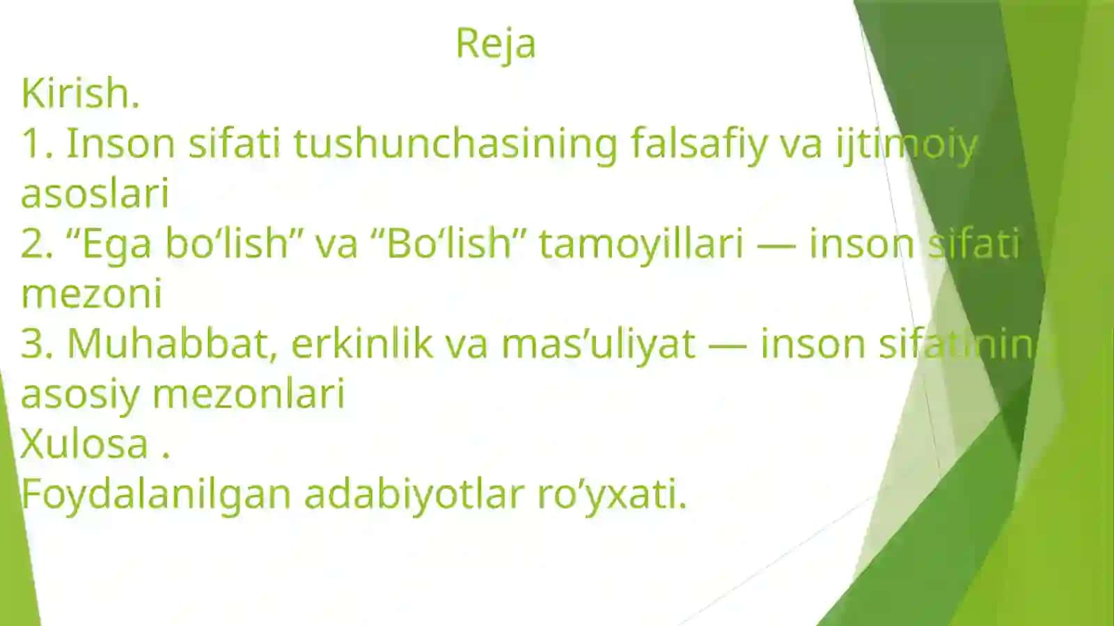 Erik Eriksonning shaxs taraqqiyoti konsepsiyasi 2