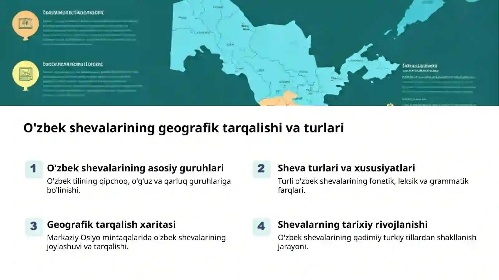 O'zbek tili: adabiy til va shevalar 2