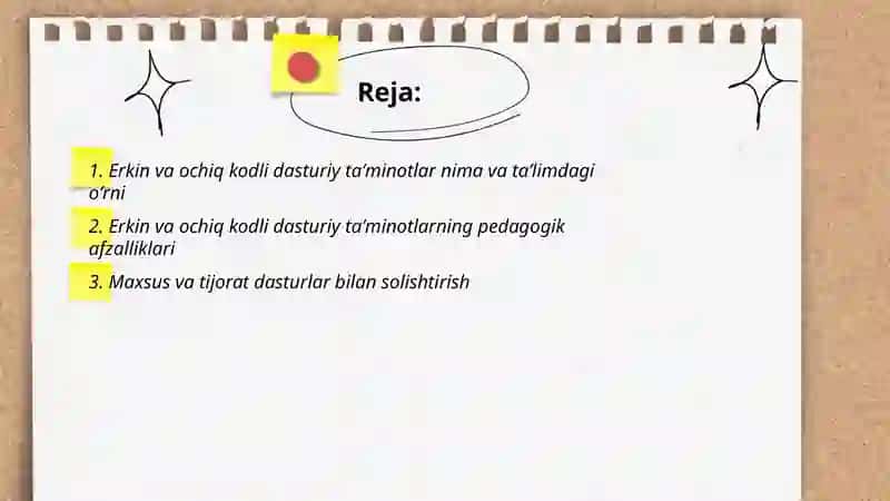 Erkin va ochiq kodli dasturiy taʼminotlar 2