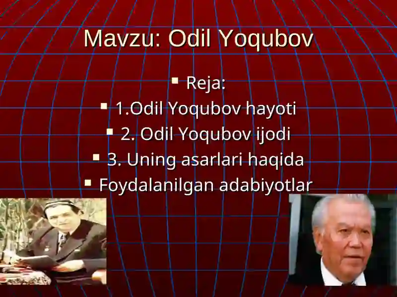 Odil Yoqubov 2