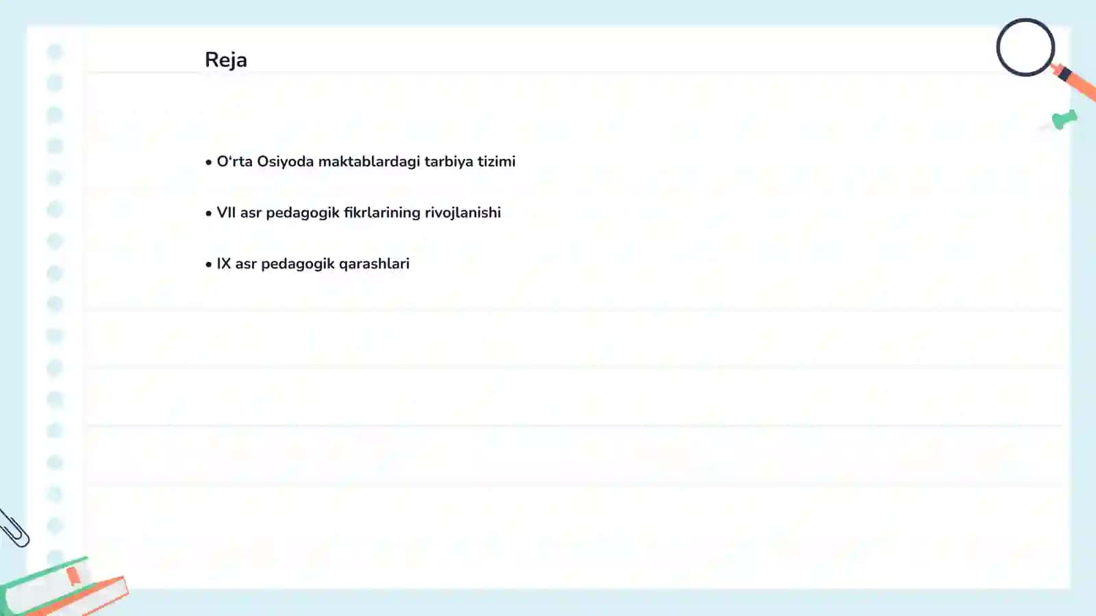 O‘rta Osiyoda maktablardagi tarbiya tizimi 2