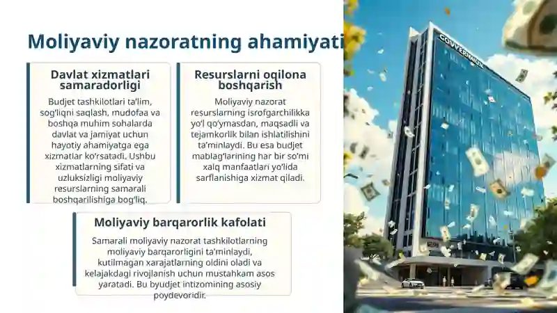 Budjet tashkilotlarida moliyaviy hisobotlar nazorati 2