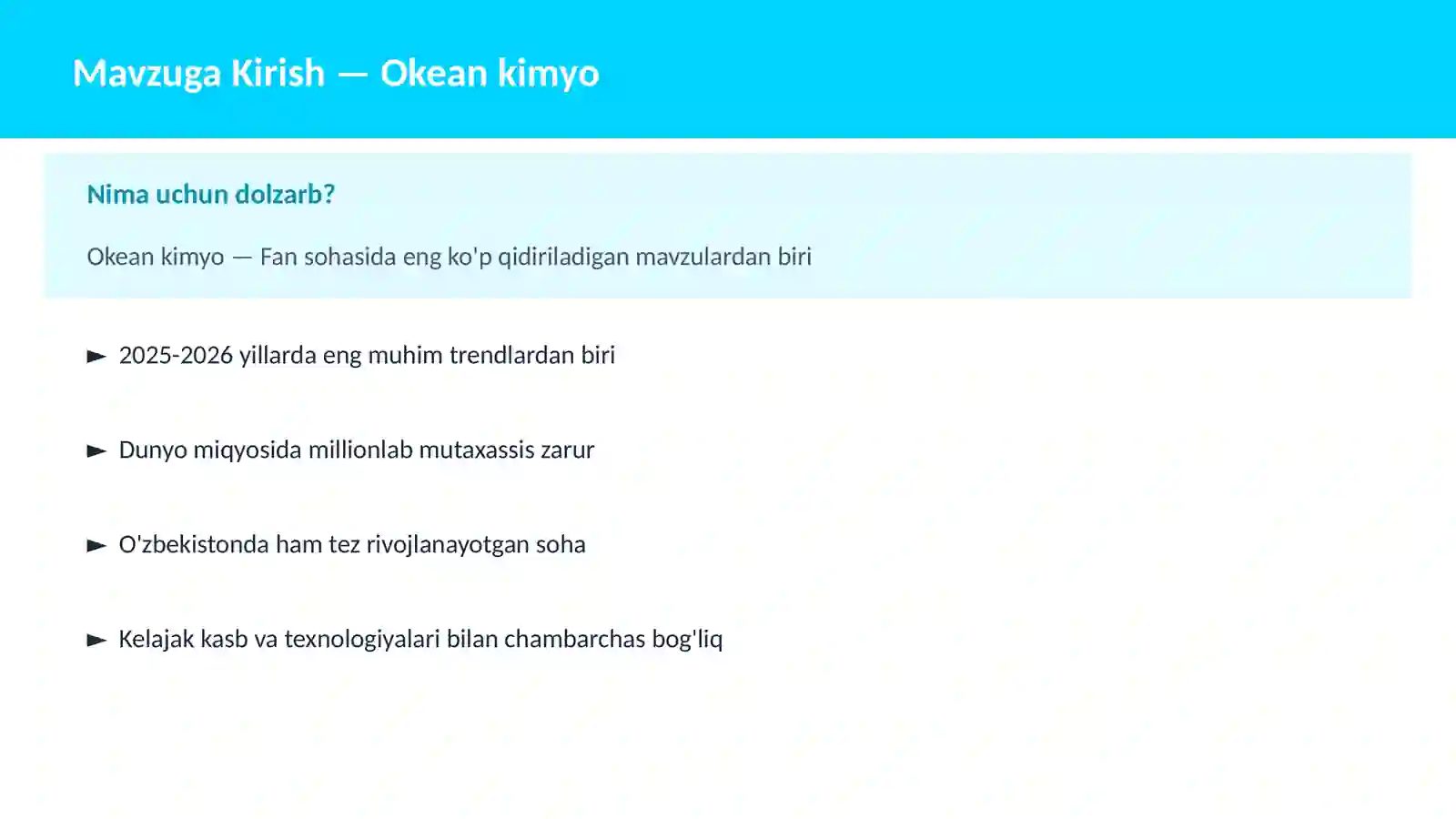 KIMYO ZAMONAVIY 2