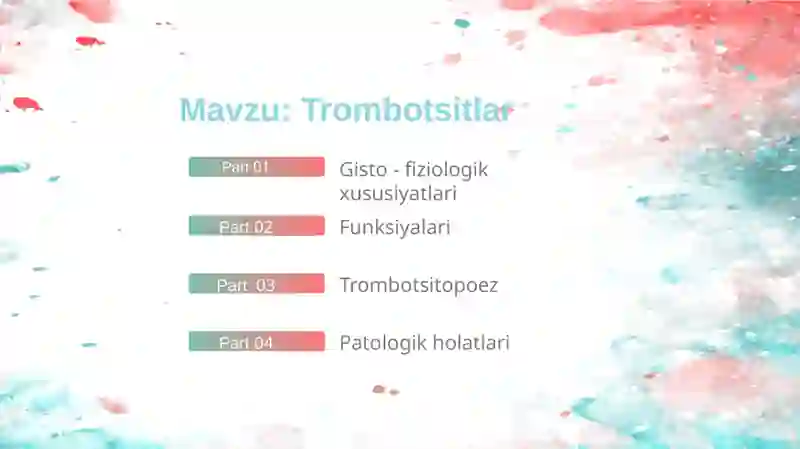 Trombotsitlar 2
