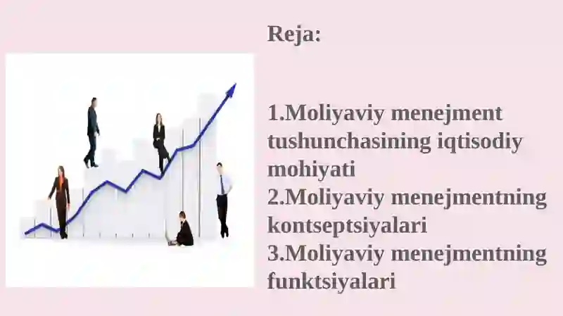 MOLIYAVIY MENEJMENTNING KONTSEPTUAL ASOSLARI 2