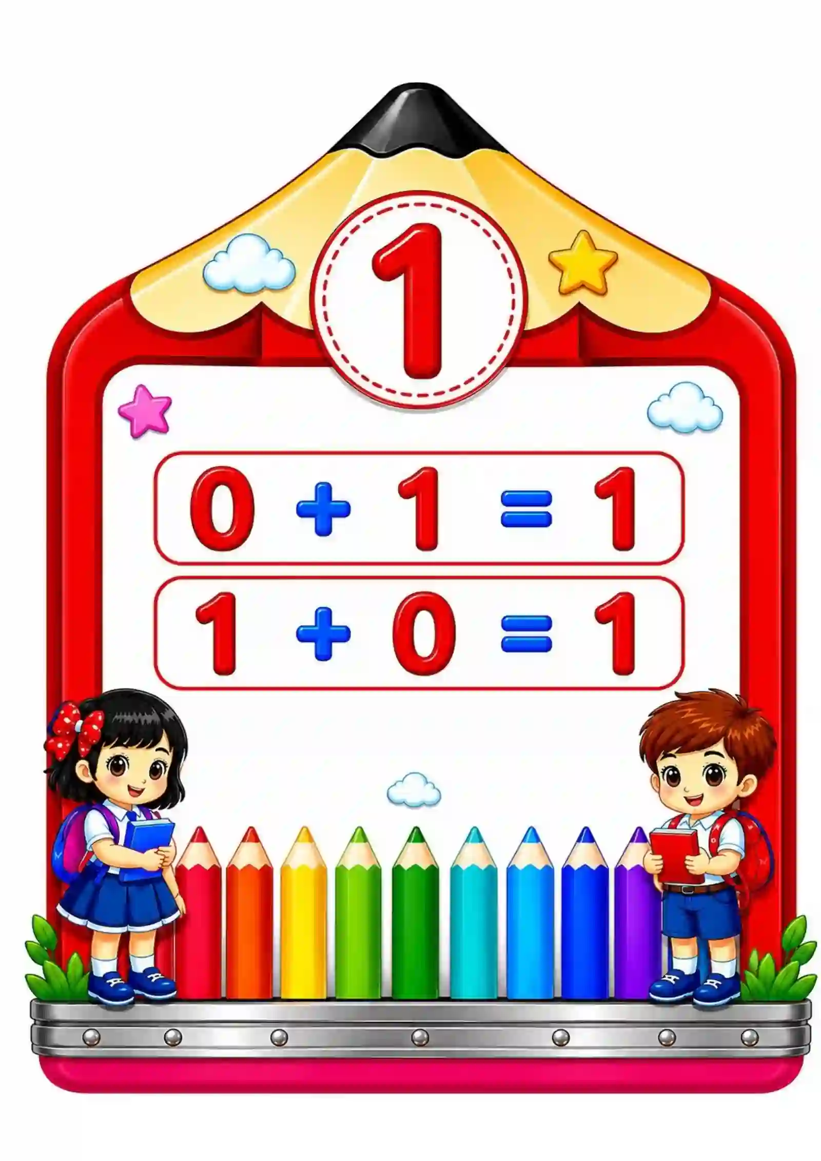 matematika fanidan ko`rgazma. 1-sinflar uchun 2