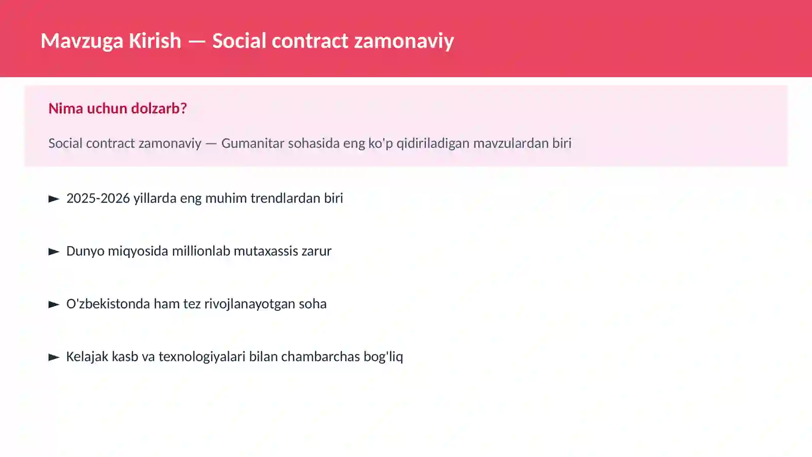 Social contract zamonaviy 2