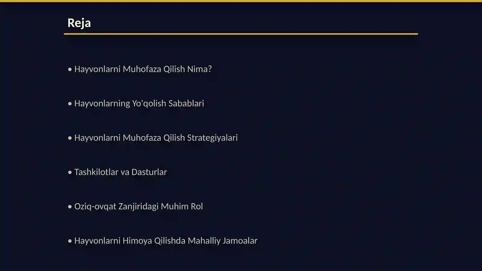 Hayvonlarni Muhofaza Qilish: Muammo va Yechimlar 2