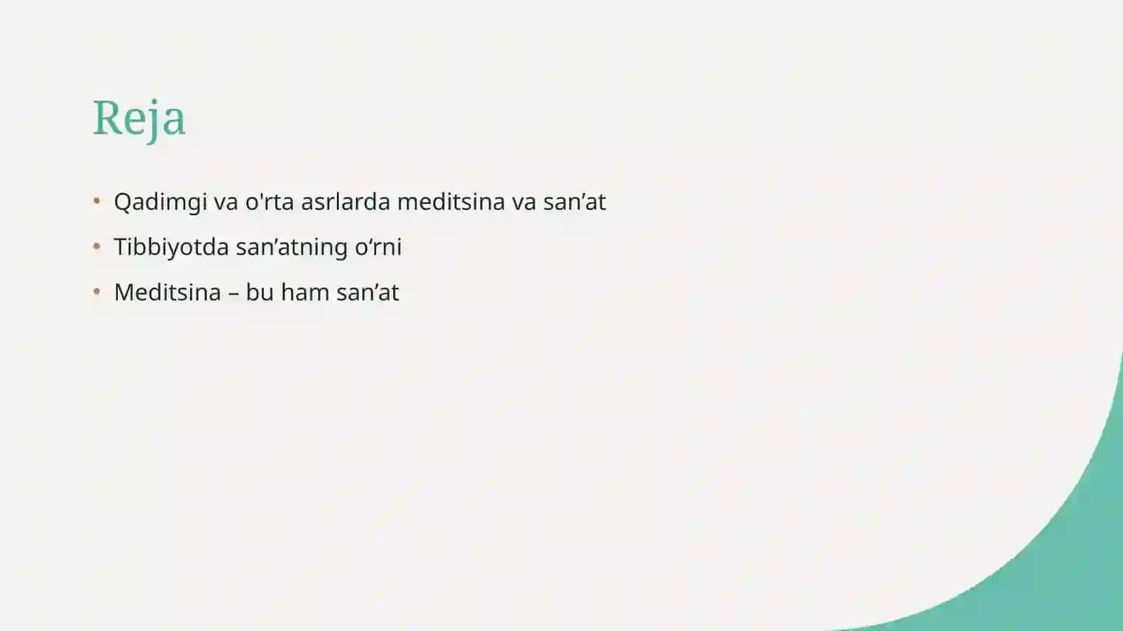 Meditsina va san'at 2