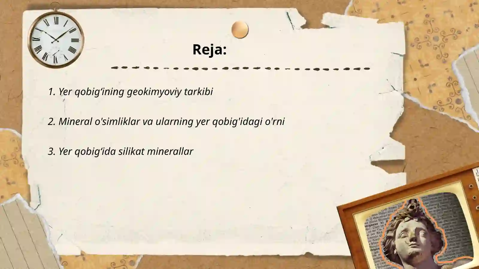 Yer qobigʻining mineral tarkibi 2