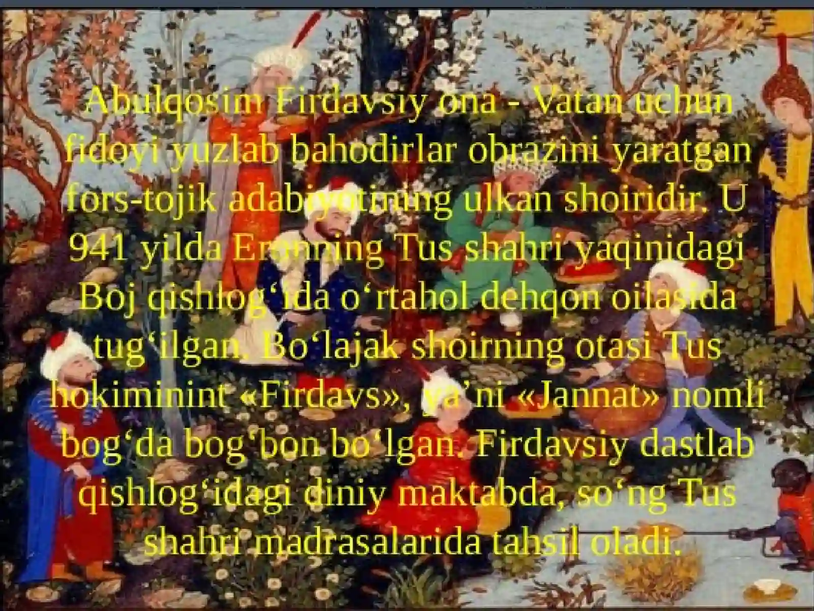 Abulqosim Firdavsiy 2