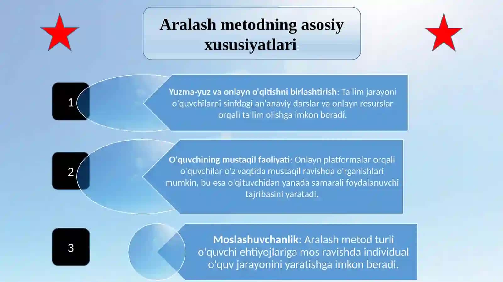 Aralashmetod 2