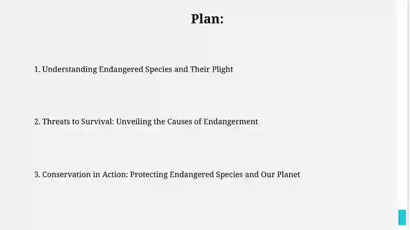 Endangered animals 2