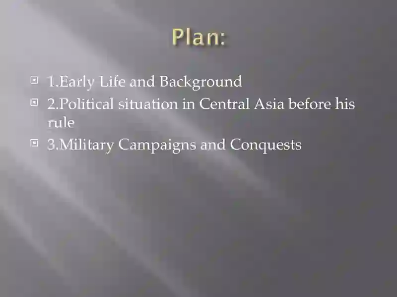 Amir Temur ppt 2