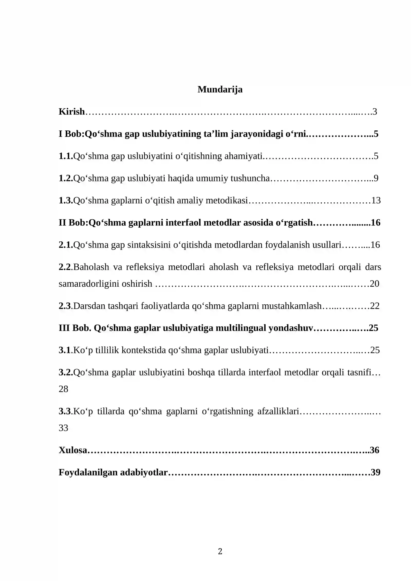 Qo‘shma gap uslubiyati mavzusini o'rgatishda interfaol usullardan foydalanish yo'llari 2