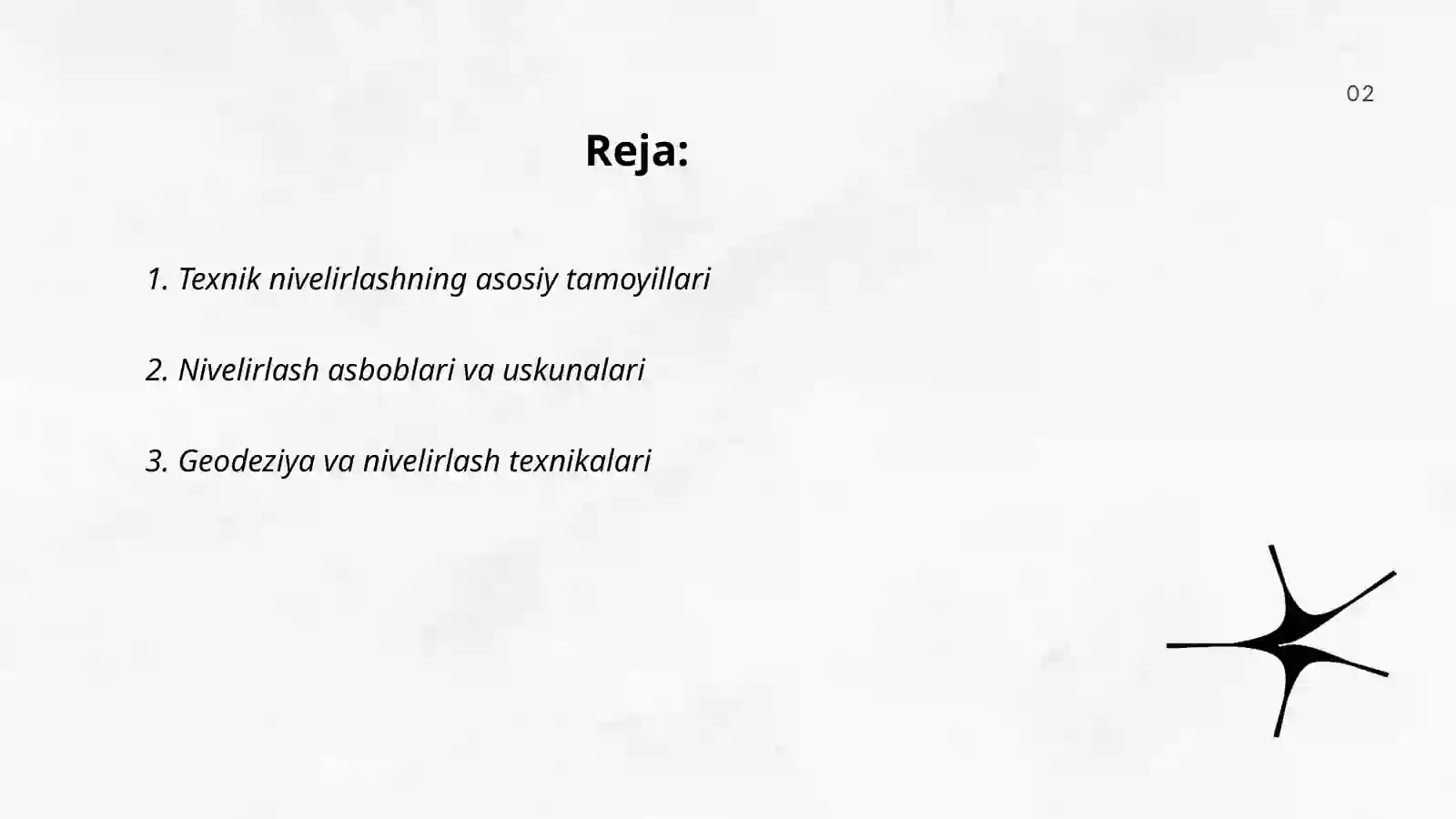 Texnik nivelirlash ishlari 2