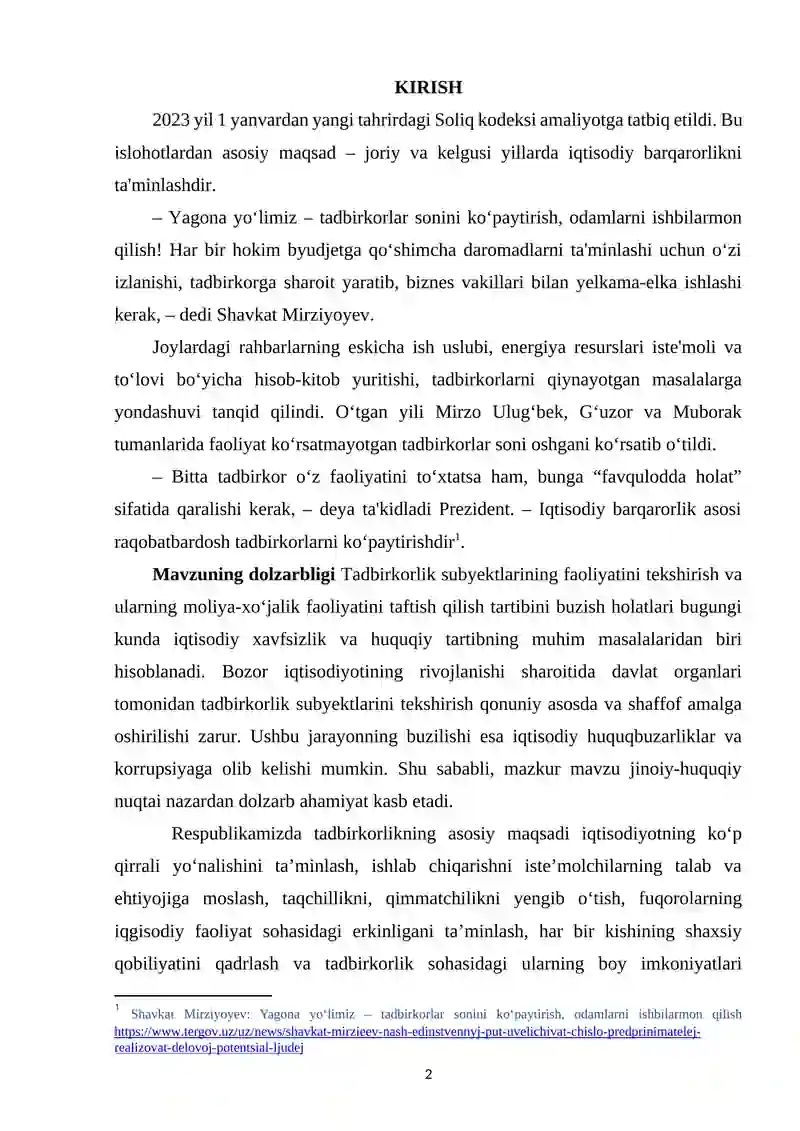 Soliq kodeksi 2