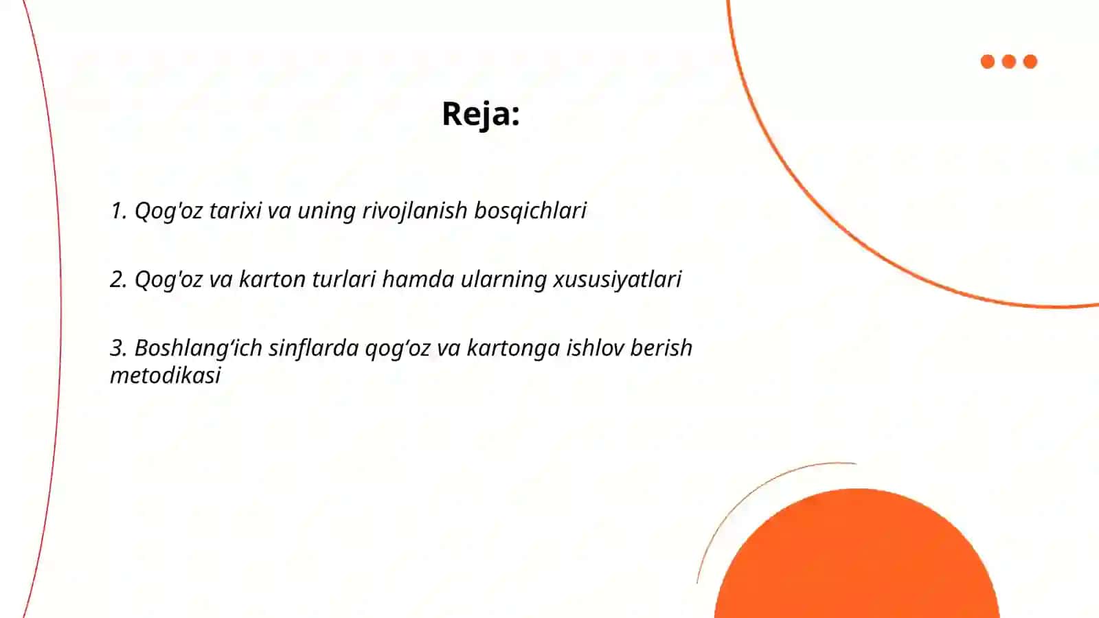 Qog'oz va kartondan amaliy ishlarni tashkil etish metodikasi 2