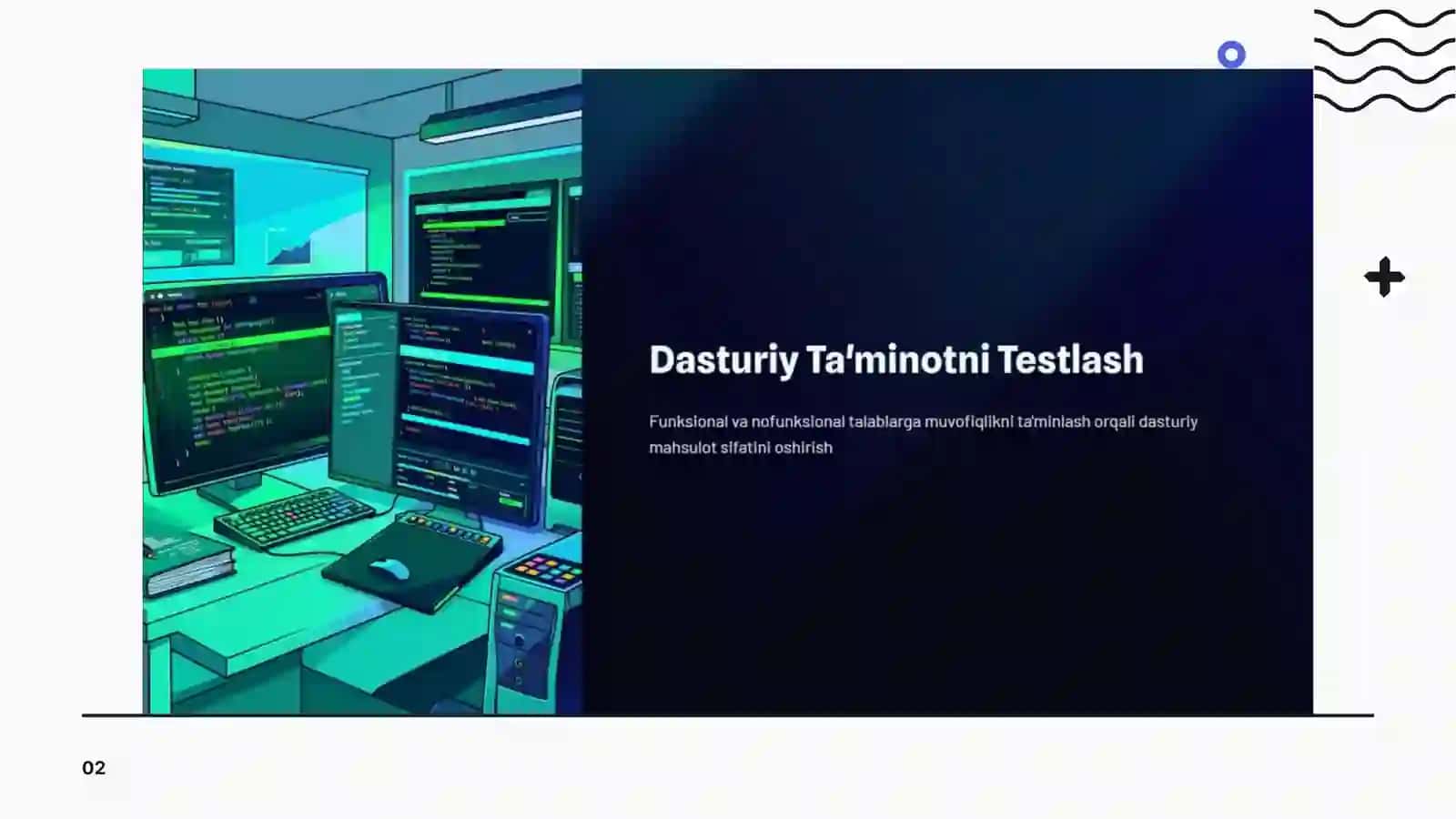 Dasturiy ta'minotni testlash 2