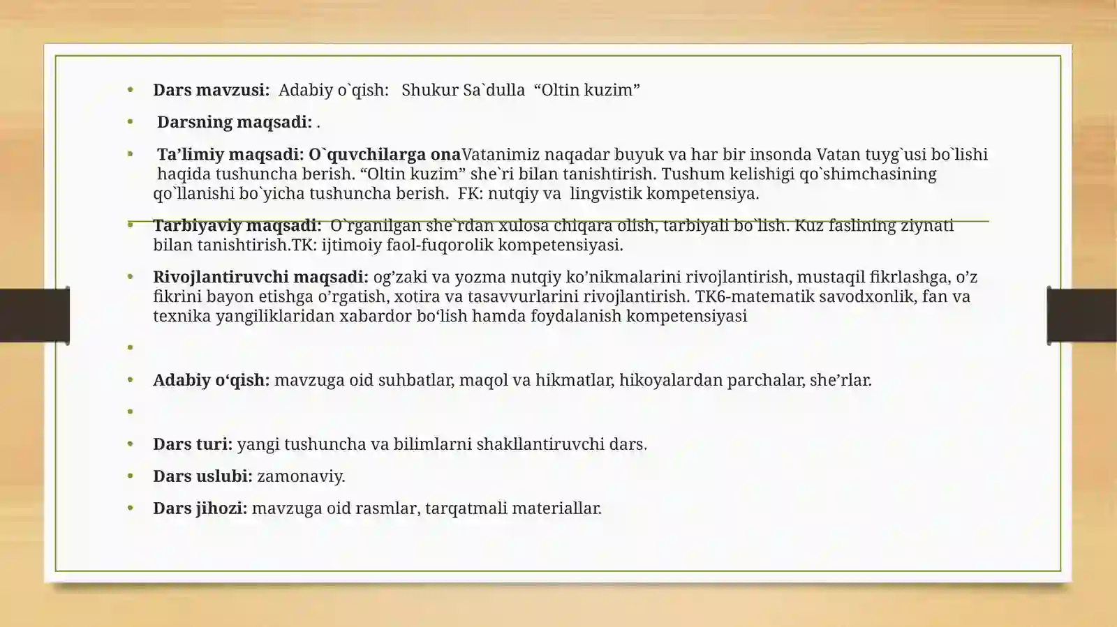 “Oltin kuz” 2