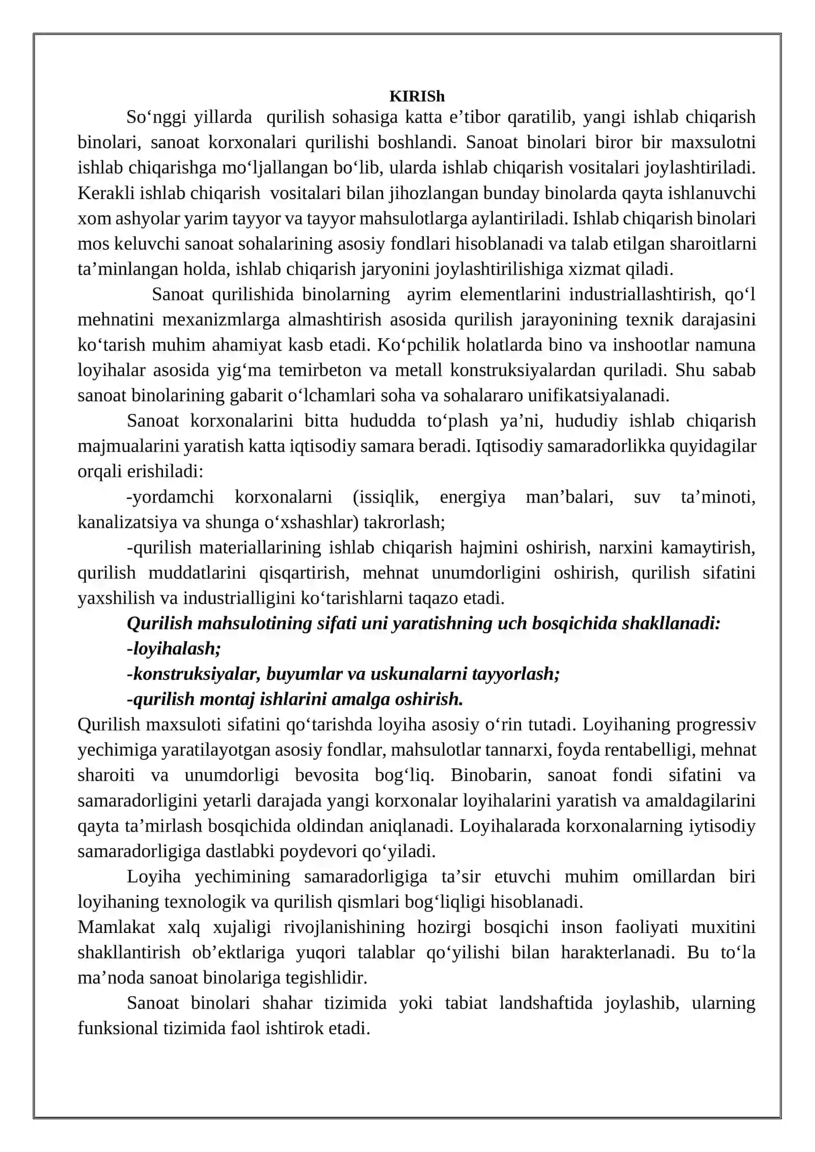 Bir qavatli sanoat binolarining temir-beton sinchini montaj qilish texnologiyasi 2