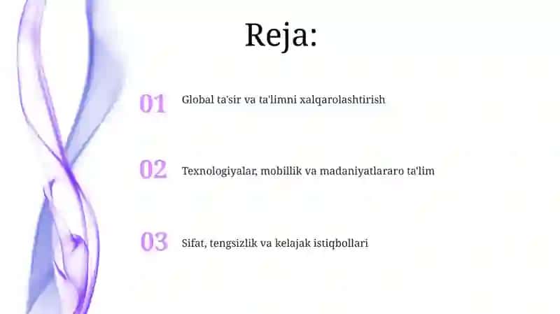 Globalizatsiya va Ta'lim 2