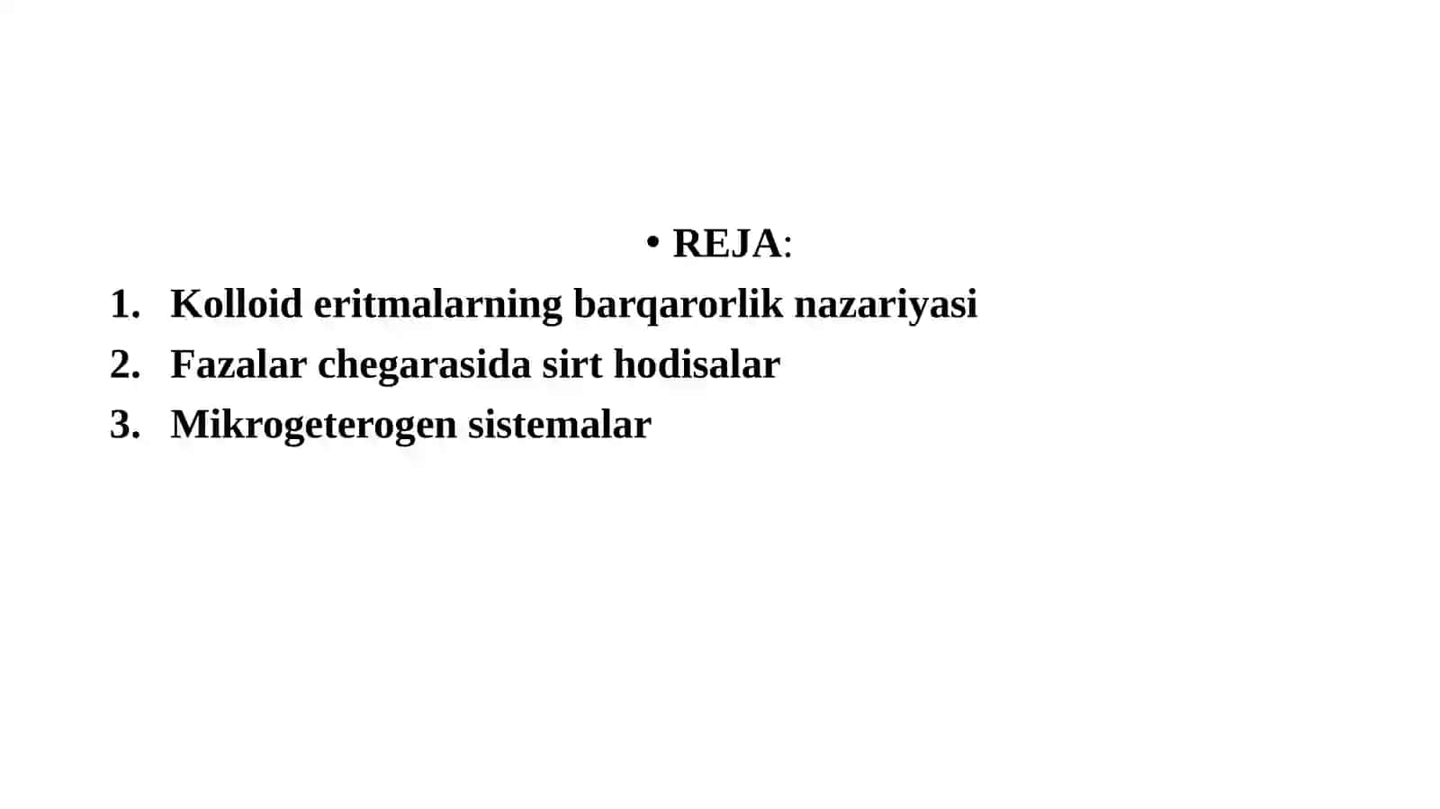 Kolloider Itmalarning Barqarorlik Nazariyasi 2