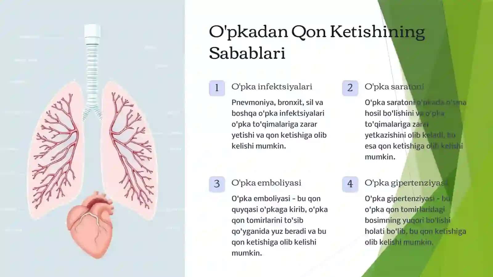 O'pkadan Qon Ketishi 2