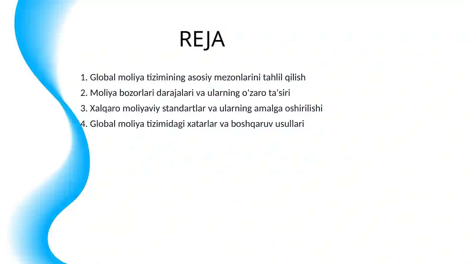 GLOBAL MOMOLARNING MEZONLARI VA DARAJALARI 2