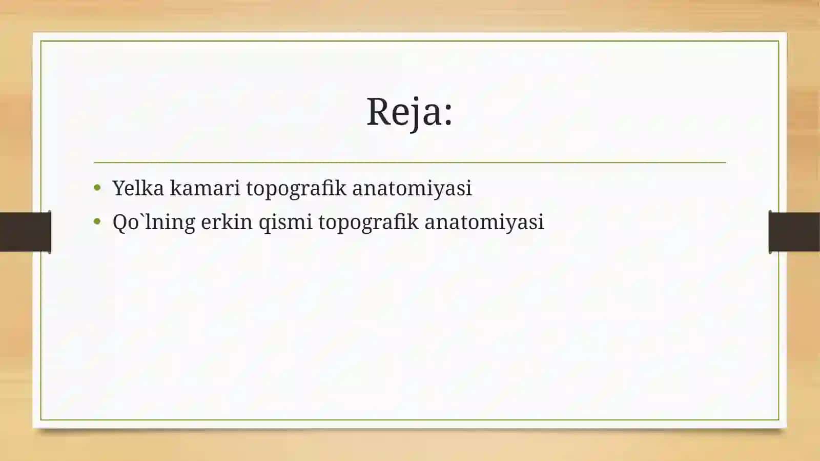 QO‘LNING TOPOGRAFIK ANATOMIYASI 2