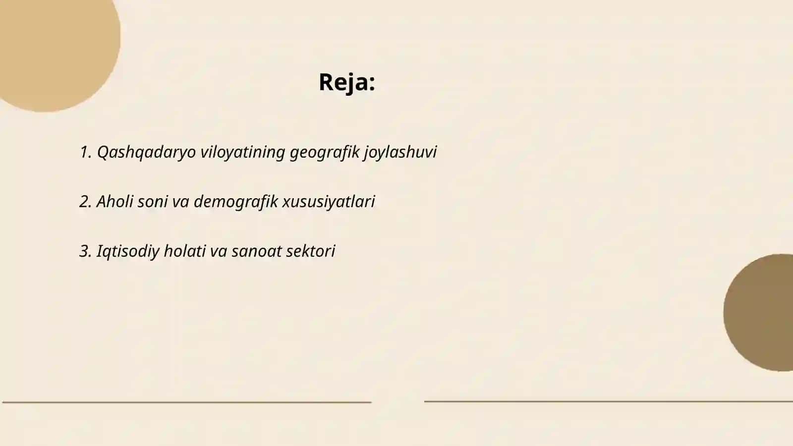 Qashqadaryo viloyatiga ijtimoiy-iqtisodiy tavsif 2