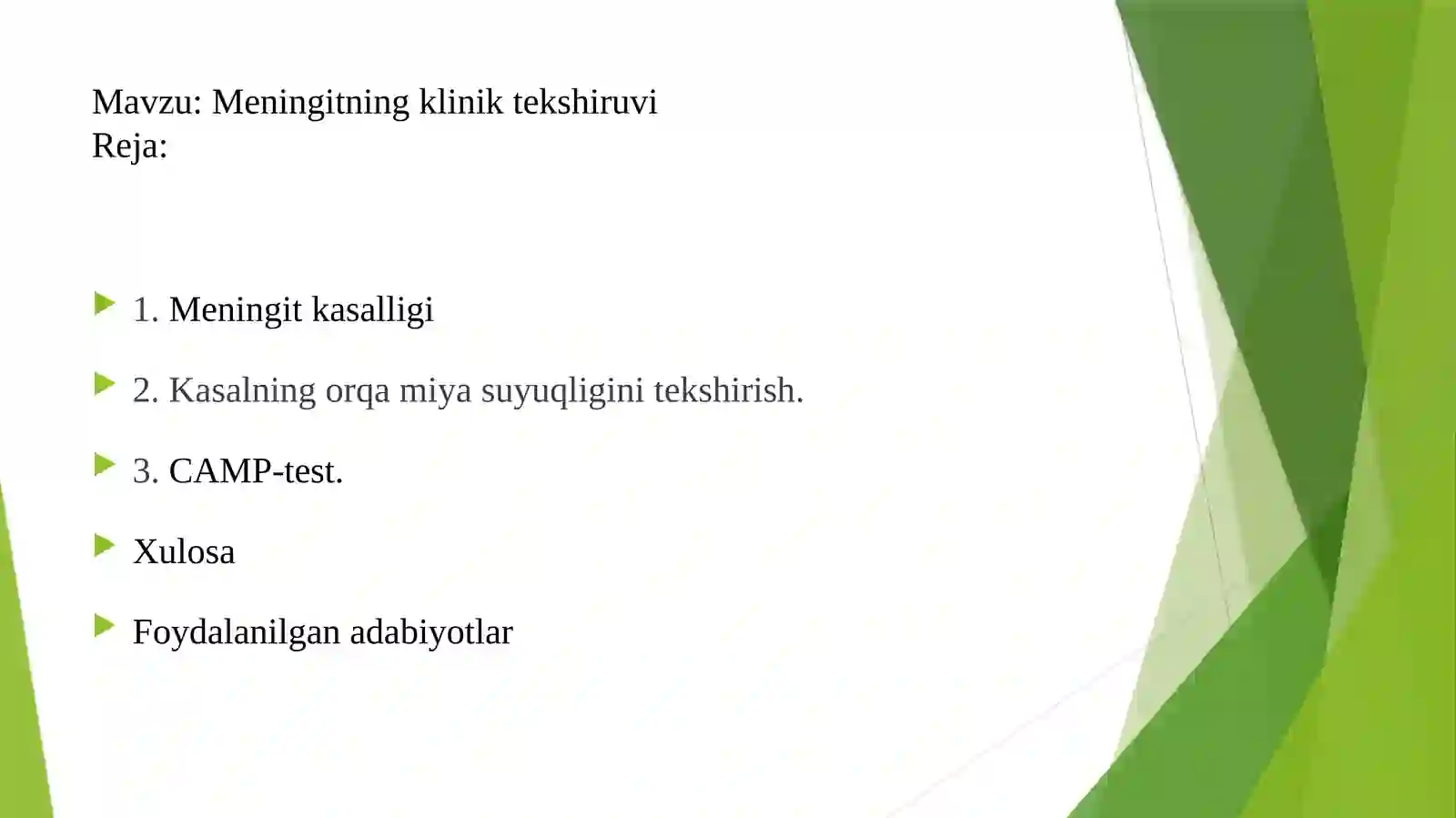 Meningitni mikrobiologik tekshirish usullari 2