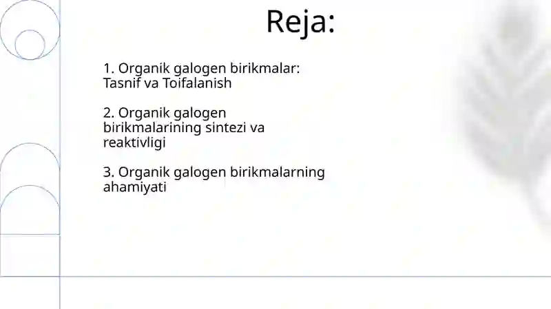 Organik Galogen Birikmalar 2