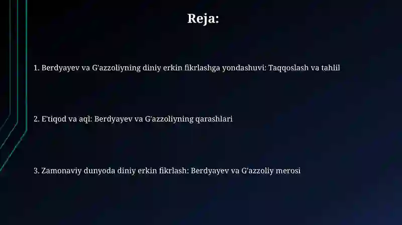 Din va hurfikrlik 2