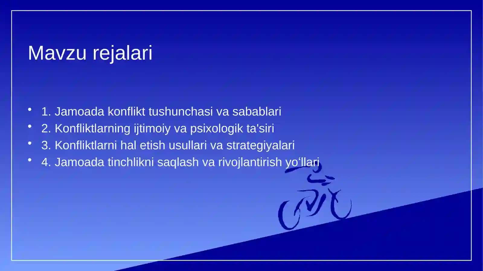Jamoada konflikt va uni yechimga olib kelish yoʻllari 2