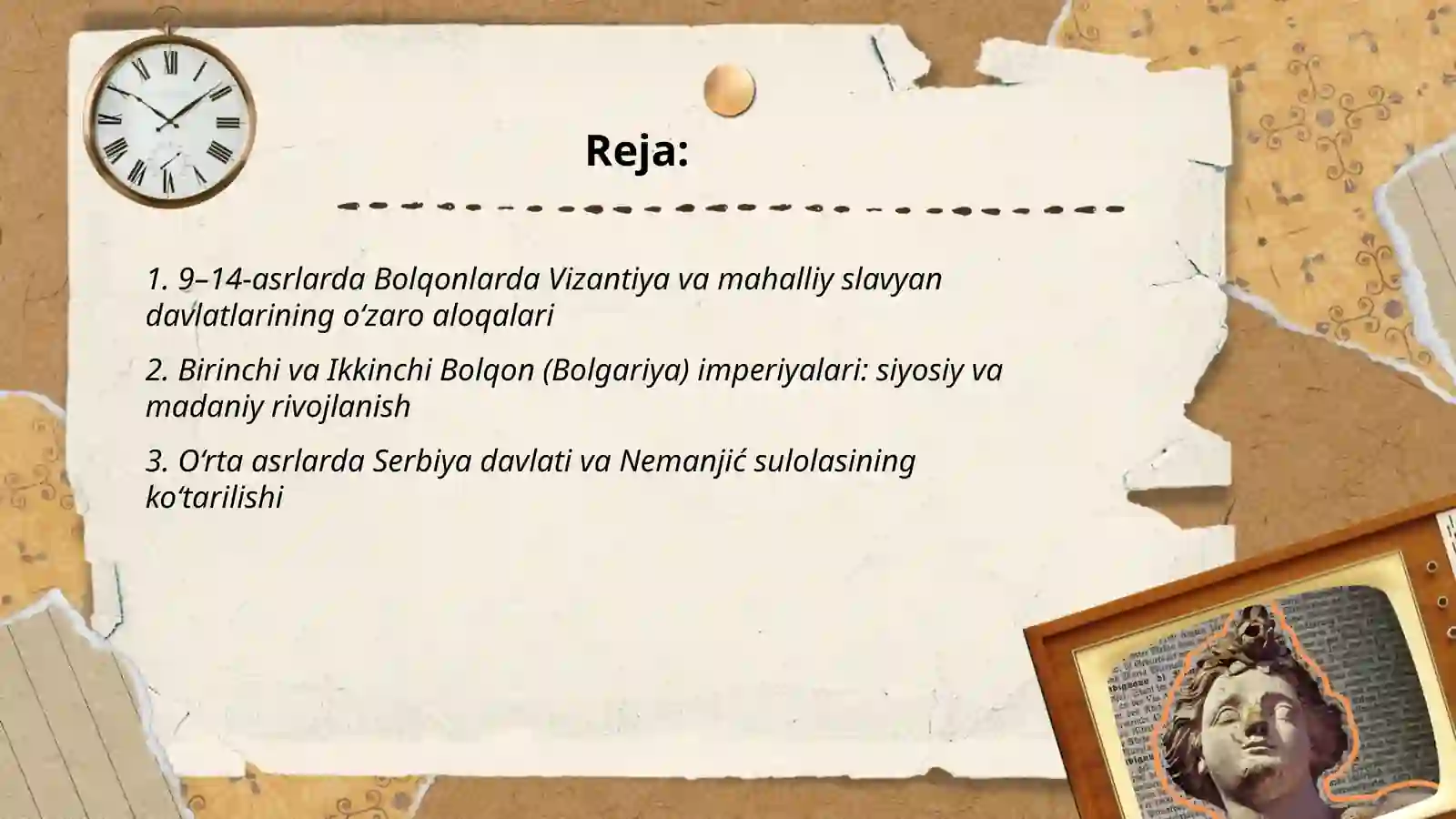 9–14-asrlarda Bolqonlarda Vizantiya va mahalliy slavyan davlatlarining o‘zaro aloqalari 2