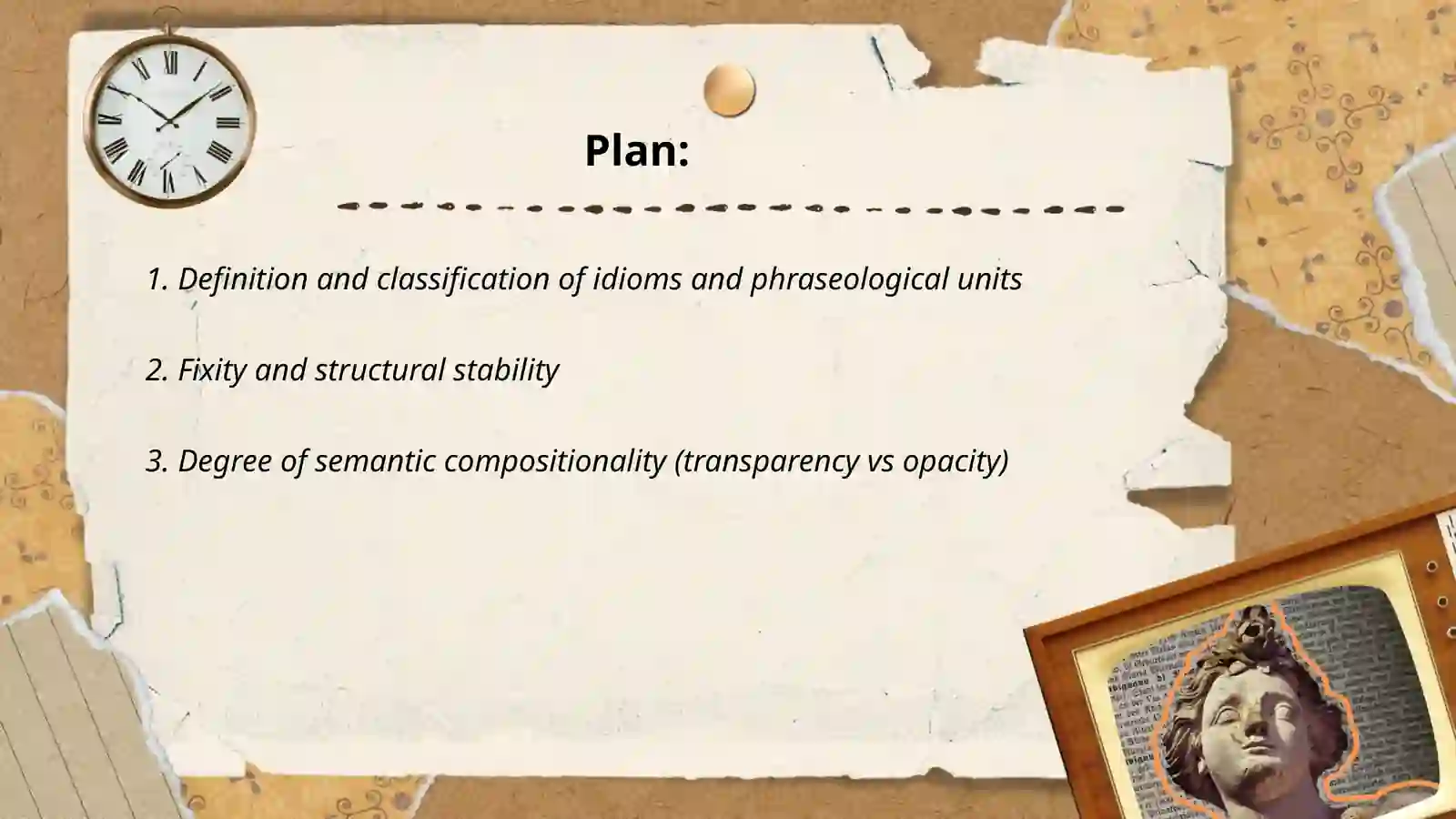 Idioms and Phraseological Units: Typical Features 2